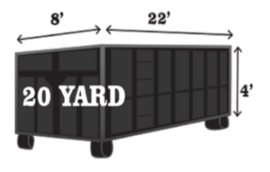 20-yard dumpster rental information