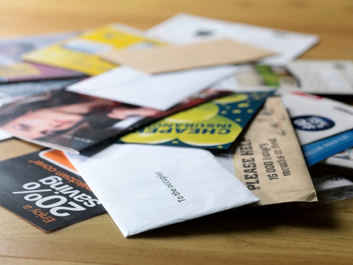 recycle junk mail