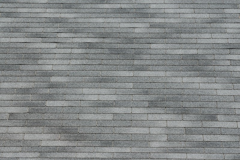 gray roofing shingles background